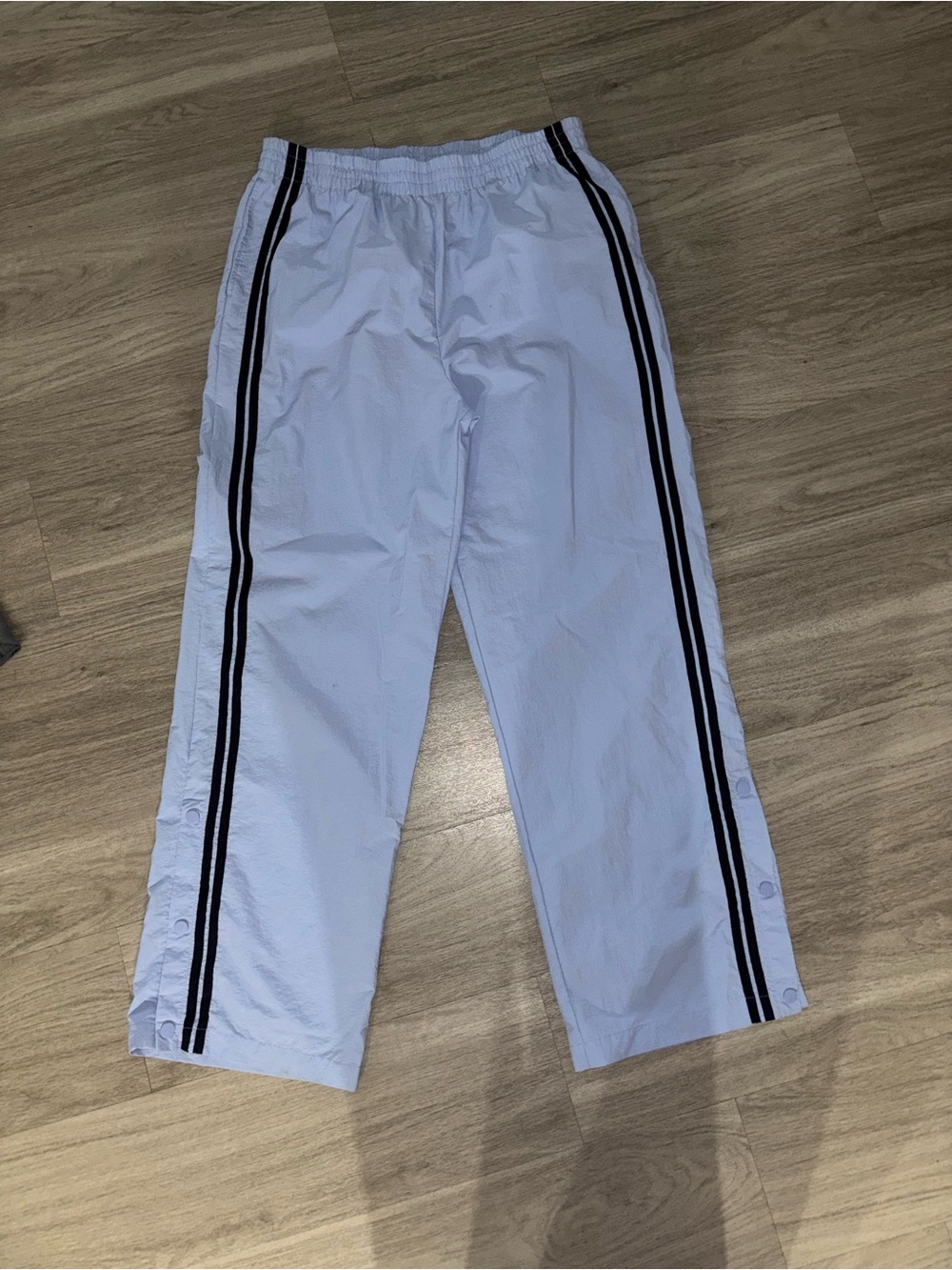 Now boundaries wide leg track pants